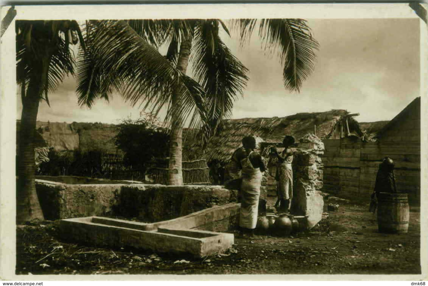 AFRICA - SOMALIA - WOMEN AT THE WELLL - EDI PARODI - 1930s (BG131) - Somalië