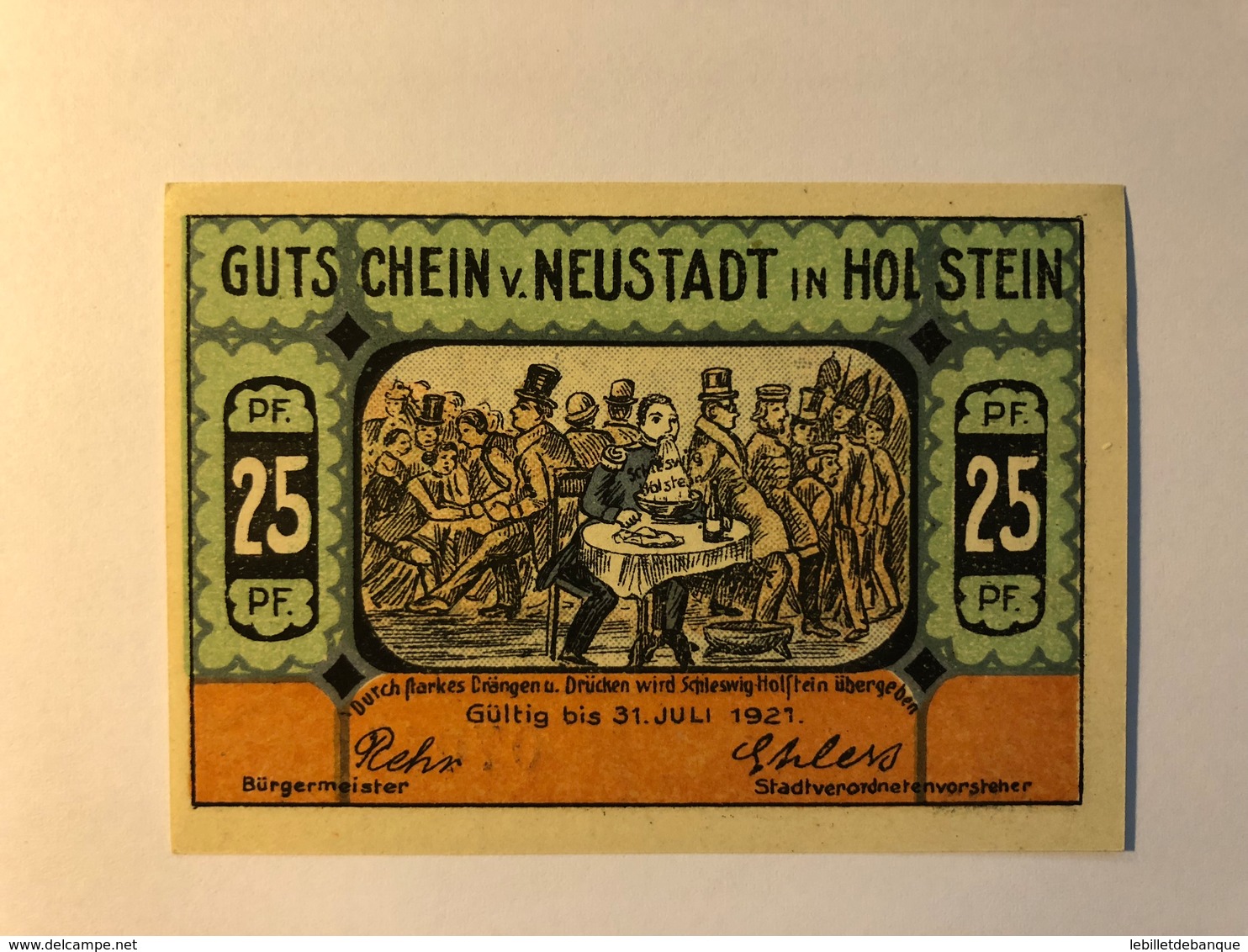 Allemagne Notgeld Neustadt 25 Pfennig - Collections