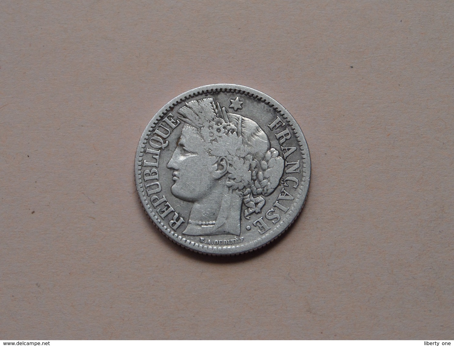 1871 K - 2 Francs / KM 816.2 ( Voir Photo Svp / Uncleaned Coin / For Grade, Please See Photo ) ! - Autres & Non Classés