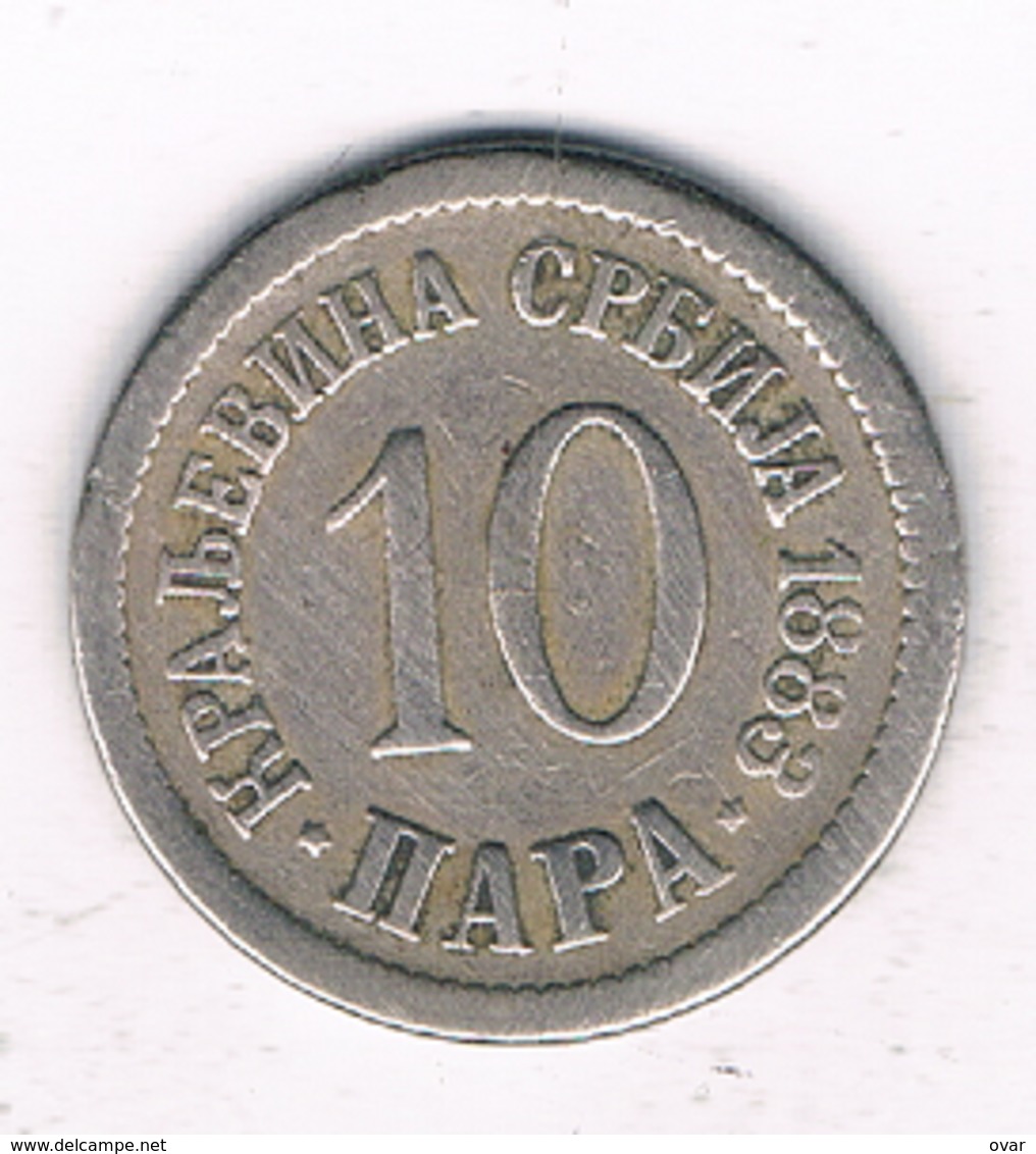 10 PARA  1883  SERVIE /6591/ - Serbia