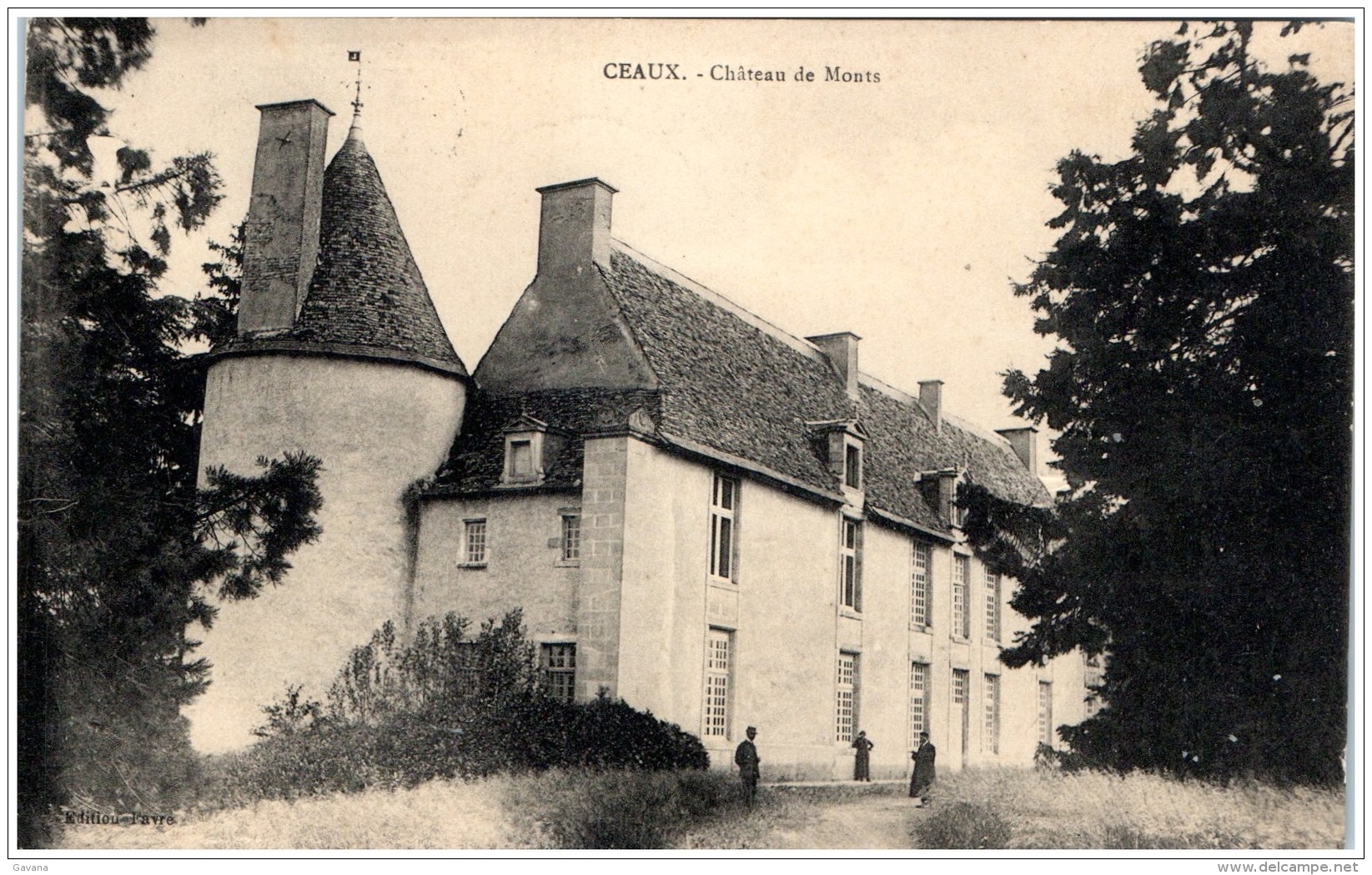 86 CEAUX - Chateau De Monts - Sonstige & Ohne Zuordnung