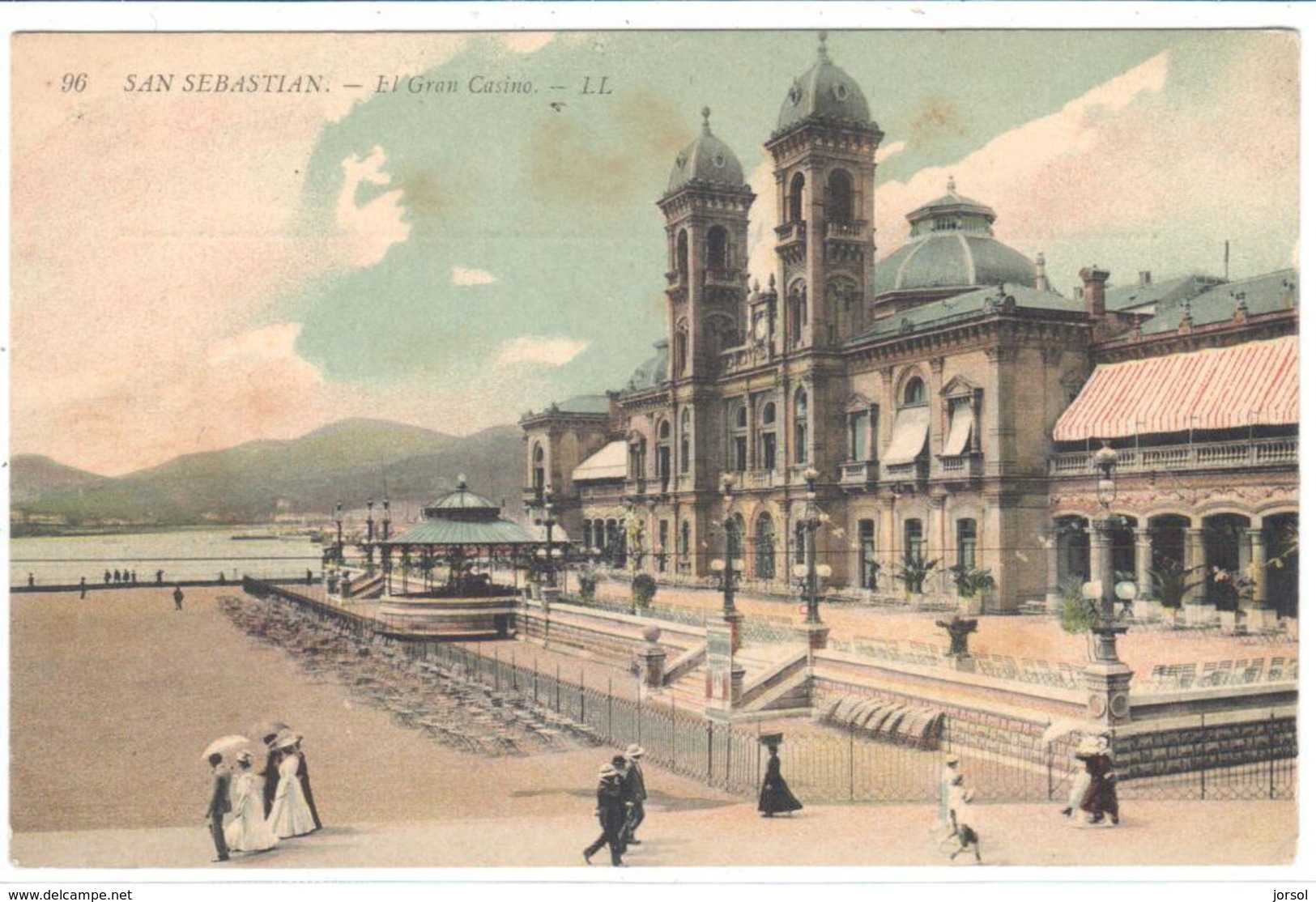 POSTAL   SAN SEBASTIAN  - ESPAÑA  - EL GRAN CASINO - Guipúzcoa (San Sebastián)