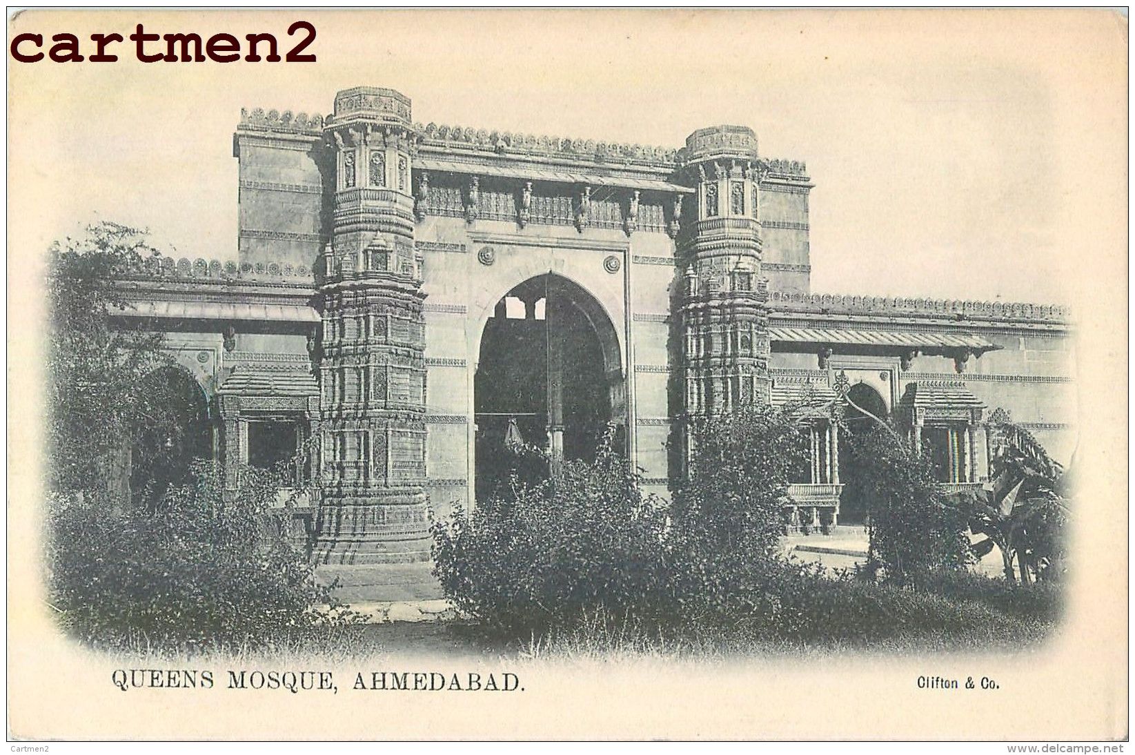 43 CPA : INDE INDIA BOMBAY TAJ MAHAL JAIPUR DELHI AGRA AJANTA ELLORA CALCUTTA AHMEDABAD TANJORE MADURA PONDICHERY TEMPLE