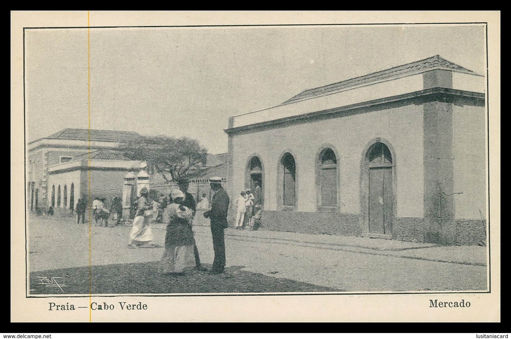 CABO VERDE - PRAIA - FEIRAS E MERCADOS - Mercado.  Carte  Postale - Cap Vert