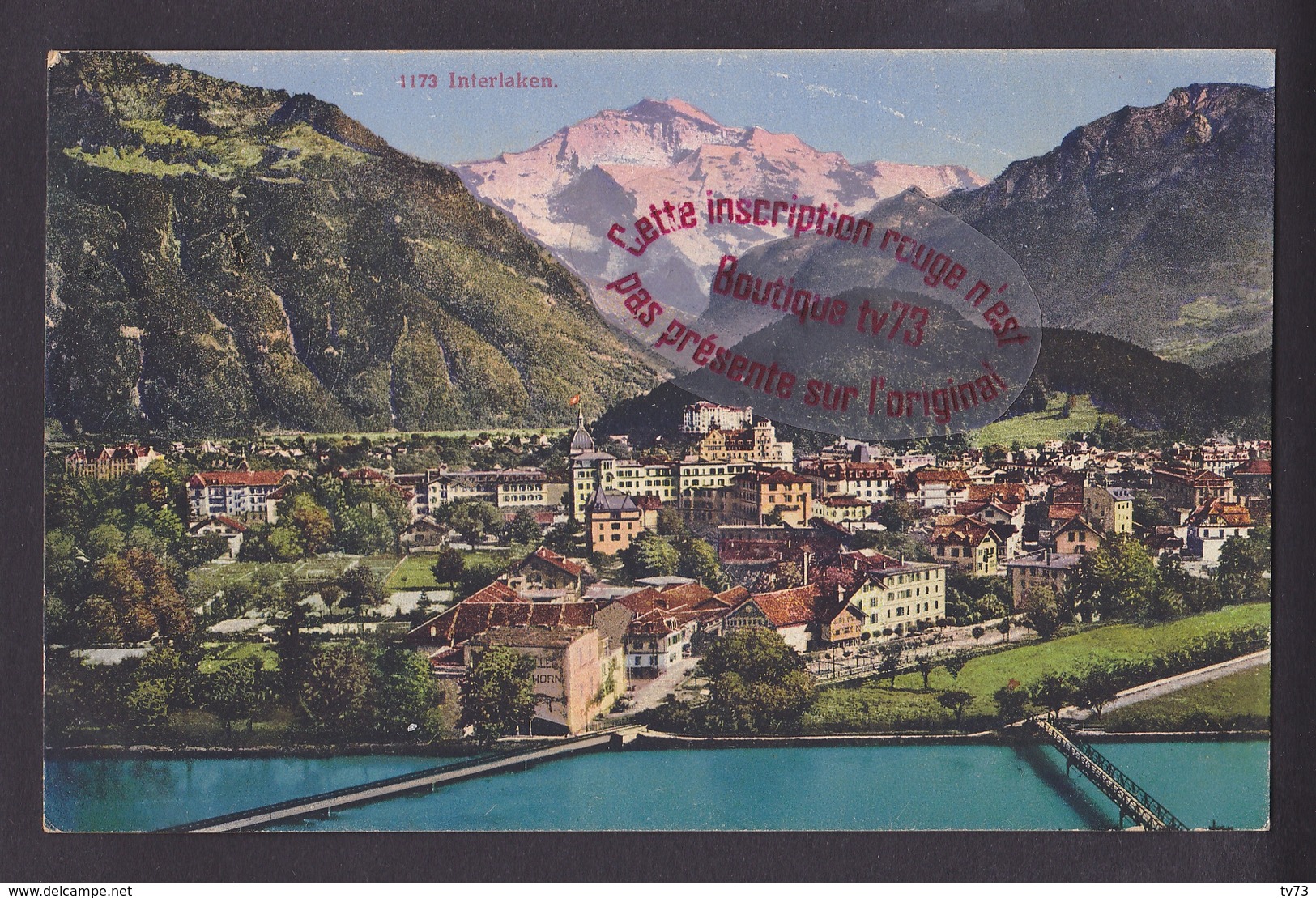 P1127 - Interlaken - SUISSE Berne - Berne