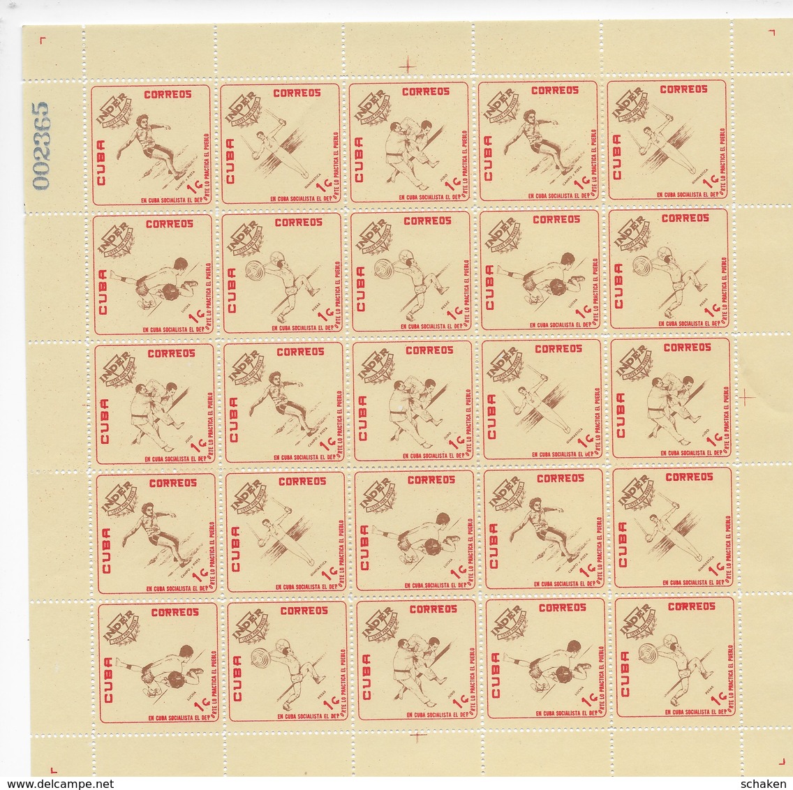 Cuba 1962; Ajedrez Chess 6x Full Sheet INDER ; Very Rare On Full Sheets - Cartas & Documentos