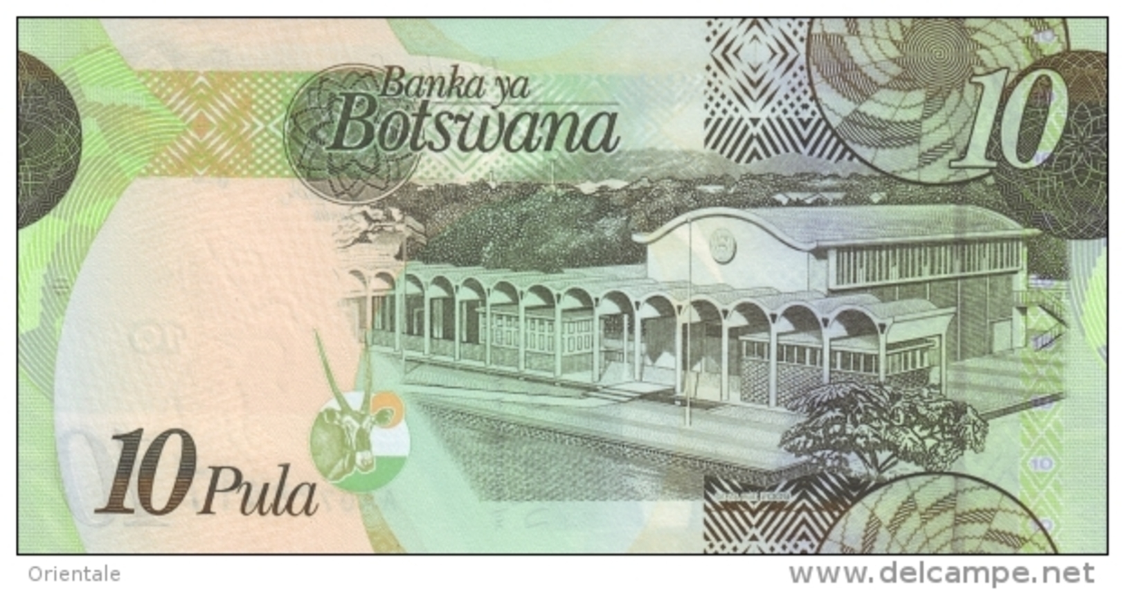 BOTSWANA P. 30c 10 P 2012 UNC - Botswana