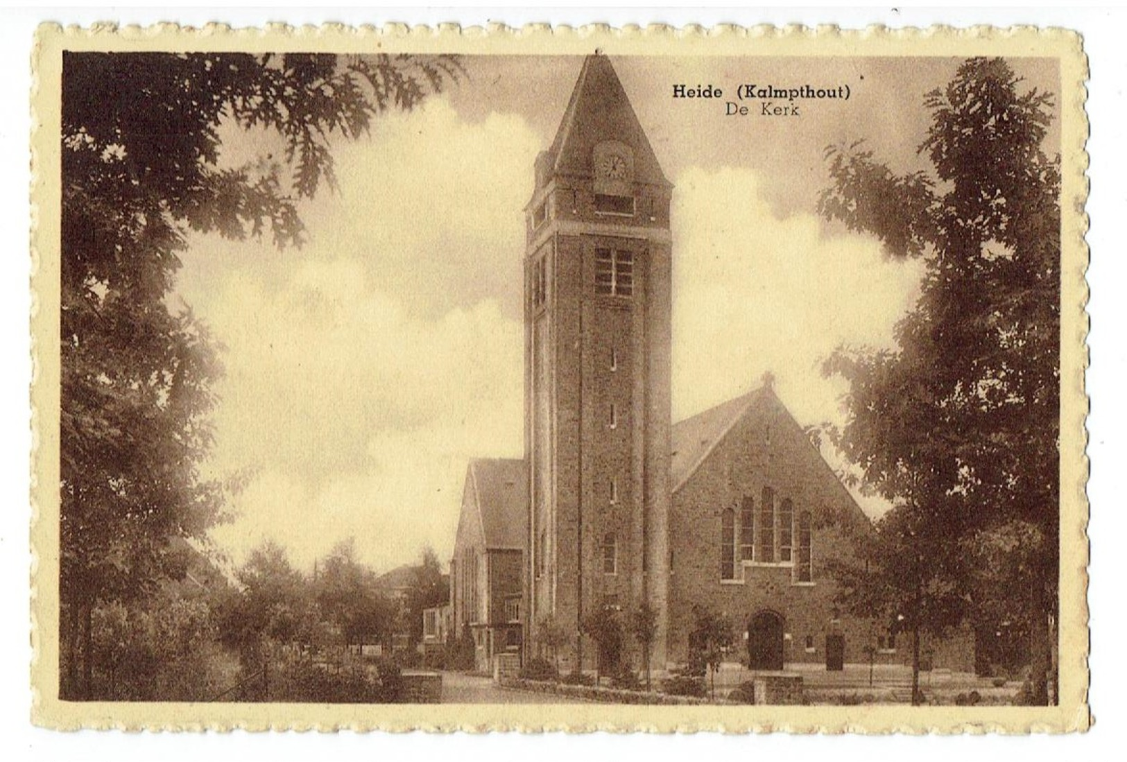 HEIDE ( Kalmthout ) - De Kerk - Uitg. Aug. Buyens - Kalmthout