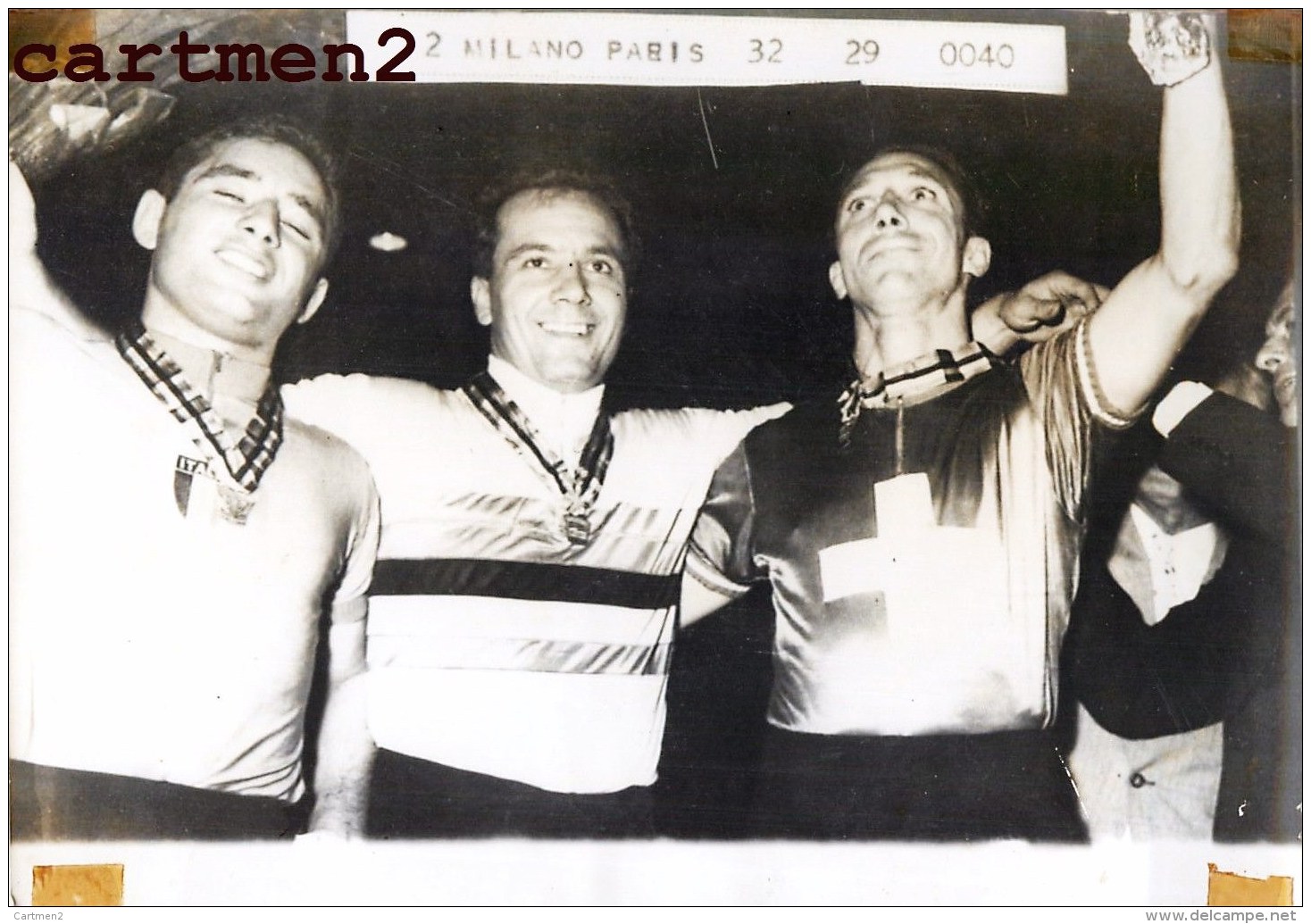 MILAN L'ITALIEN MASPES CHAMPION DU MONDE VIGORELLI GAIARDONI  CYCLISME CYCLISTE VELO - Sport