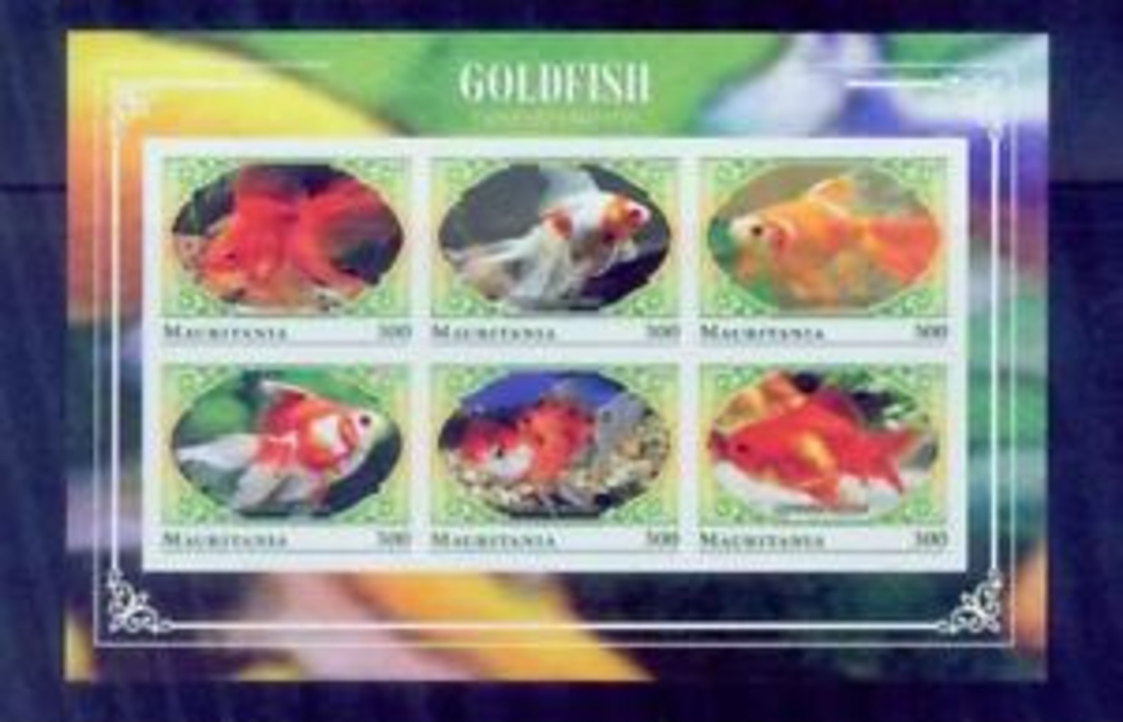 Mauritania / 2018 Goldfishes/mnh.good Condition - Pesci