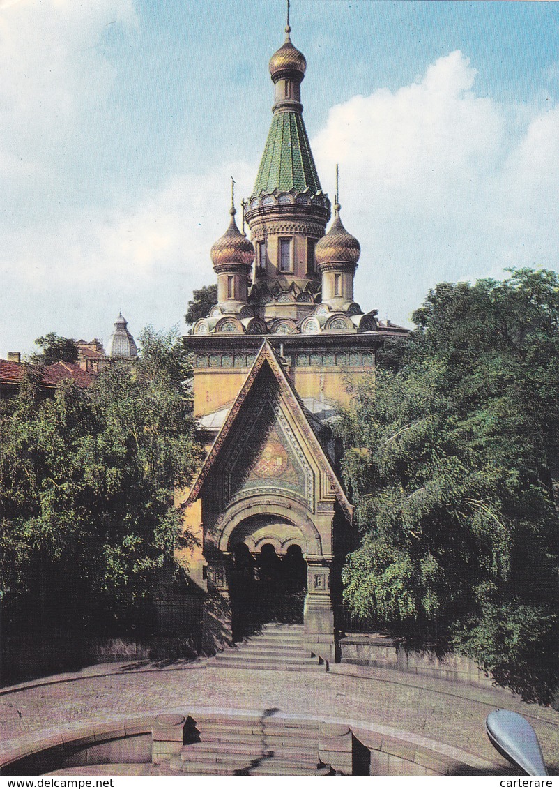 BULGARIE,BALGARIJA,BULGARIA,SOFIA,EGLISE RUSSE - Bulgarie