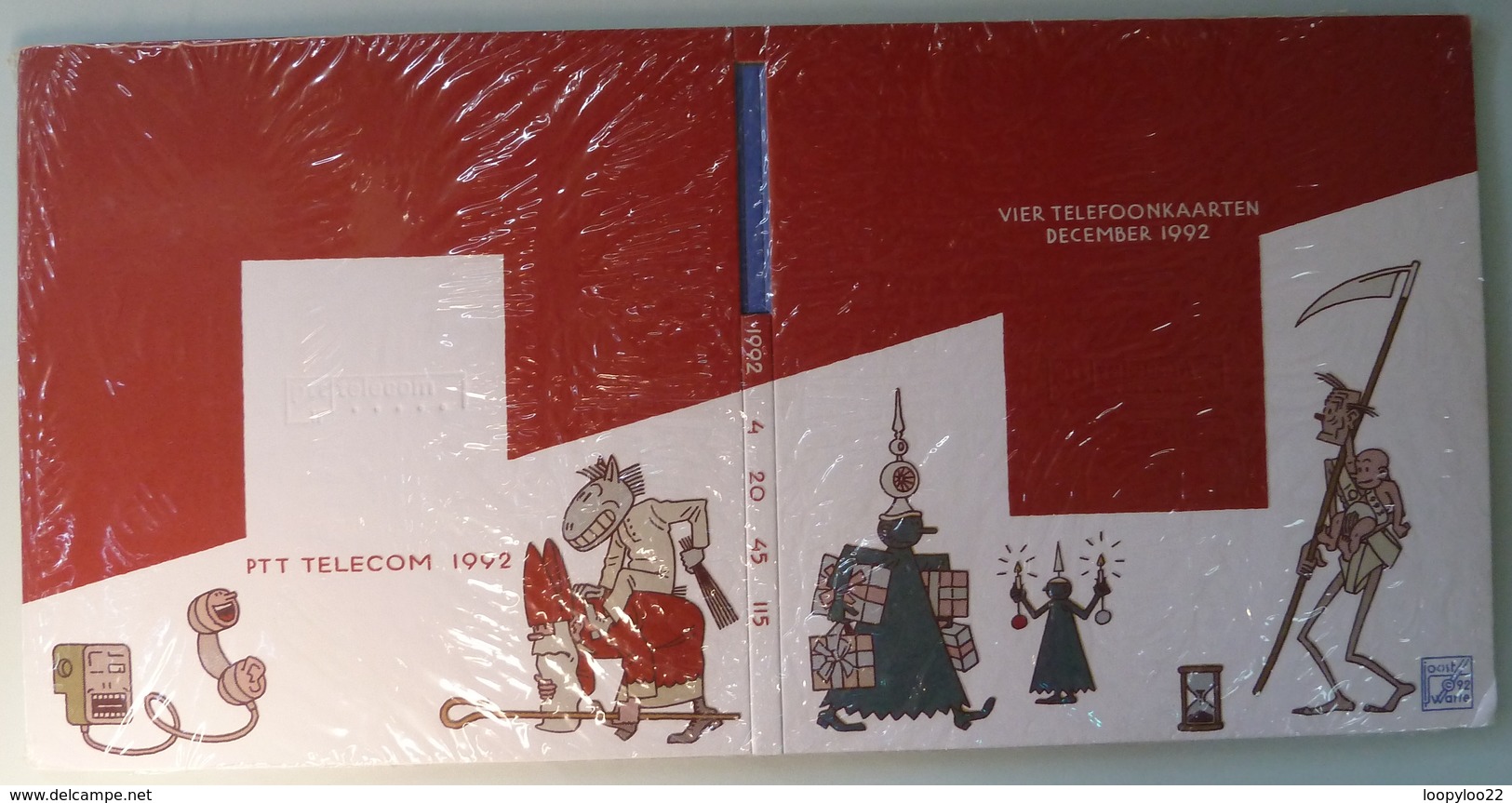 NETHERLANDS - L&G - Set Of 4 - 1992 - Eenheden - Mint In Collector Pack - [5] Collector Packs