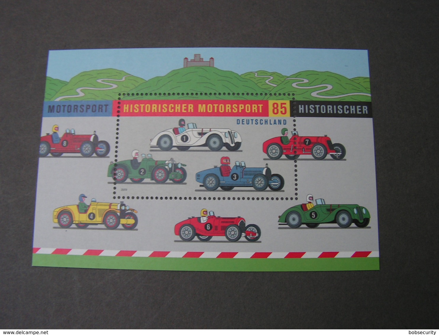 BRD  Bl. 75   2000    ** MNH  Motorsport - Sonstige & Ohne Zuordnung