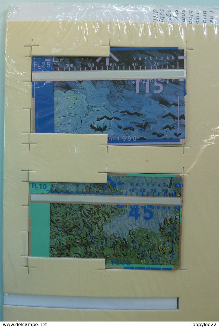 NETHERLANDS - L&G - Set Of 4 - Vincent Van Gogh 1990 - Mint In Collector Pack - [5] Sammlerpacks