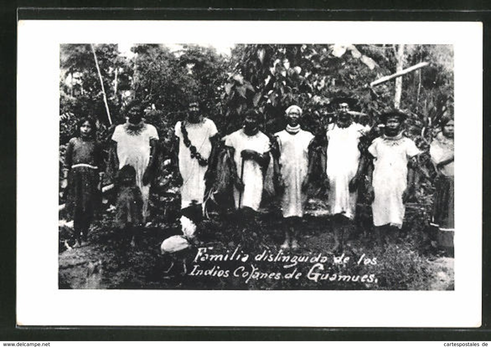 AK Guamues, Familia Distinguido De Los Indios Cojanes - Kolumbien