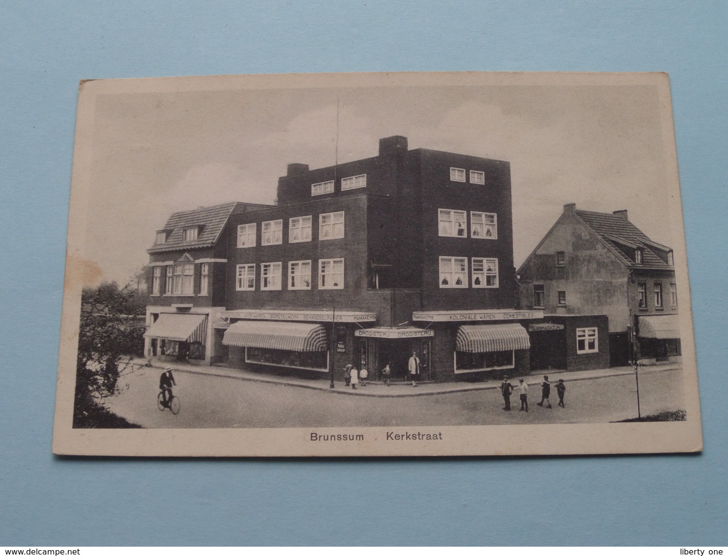 KERKSTRAAT ( P. Simons - Ubach Over Worms ) Anno 1929 ( Zie / Voir Photo ) ! - Brunssum