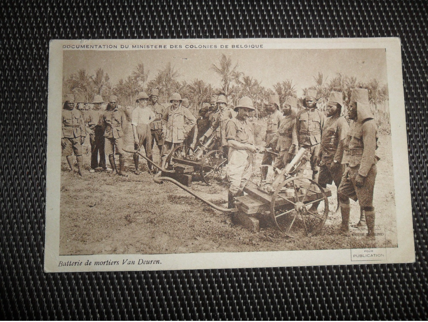 Guerre ( 191 ) Oorlog 1914 - 1918  Armée Leger  Soldats Soldat  Soldaten Soldaat Congo  Kongo - Guerre 1914-18