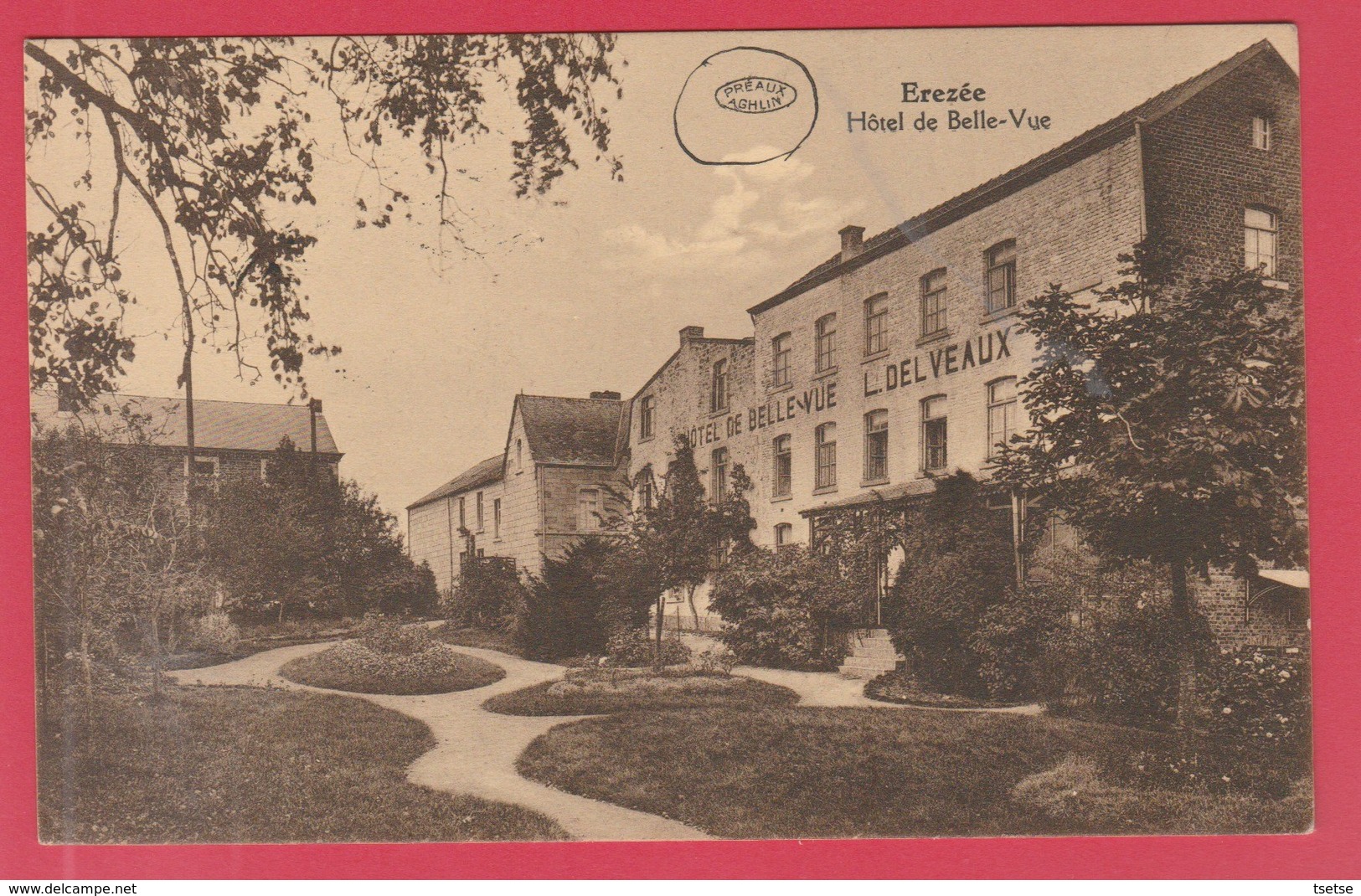 Erezée - Hôtel De Belle-Vue - 1930 ( Voir Verso ) - Erezée