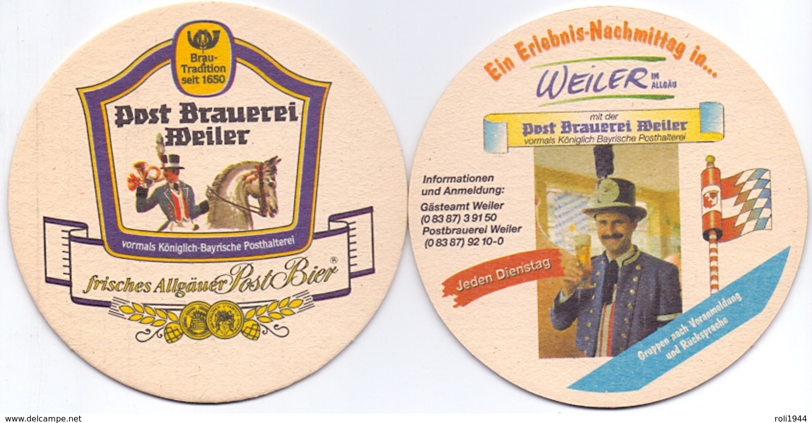 #D226-197 Viltje Post Brauerei - Sous-bocks