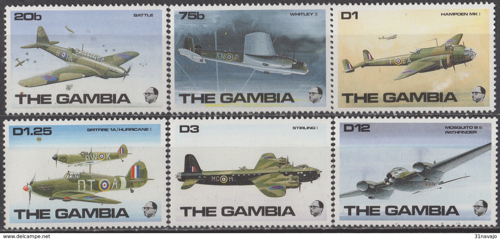 GAMBIE - Avions 1990 A - Gambie (1965-...)