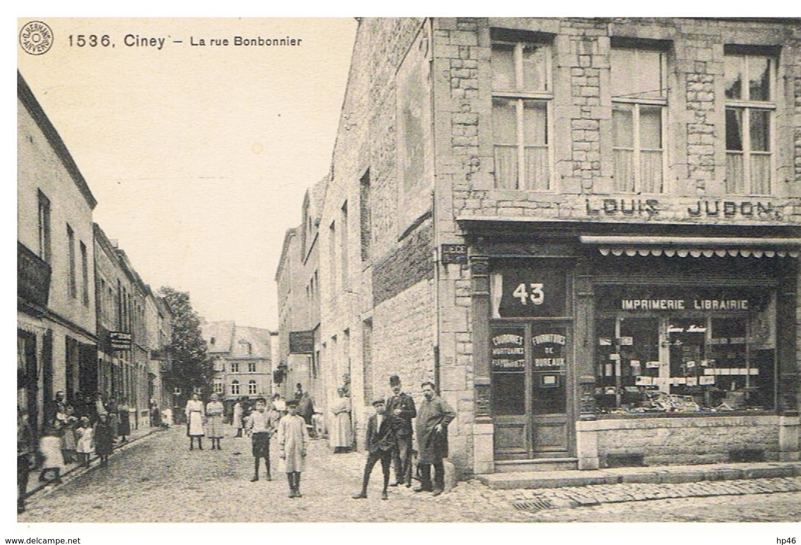 Ciney.La Rue Bonbonnier - Ciney