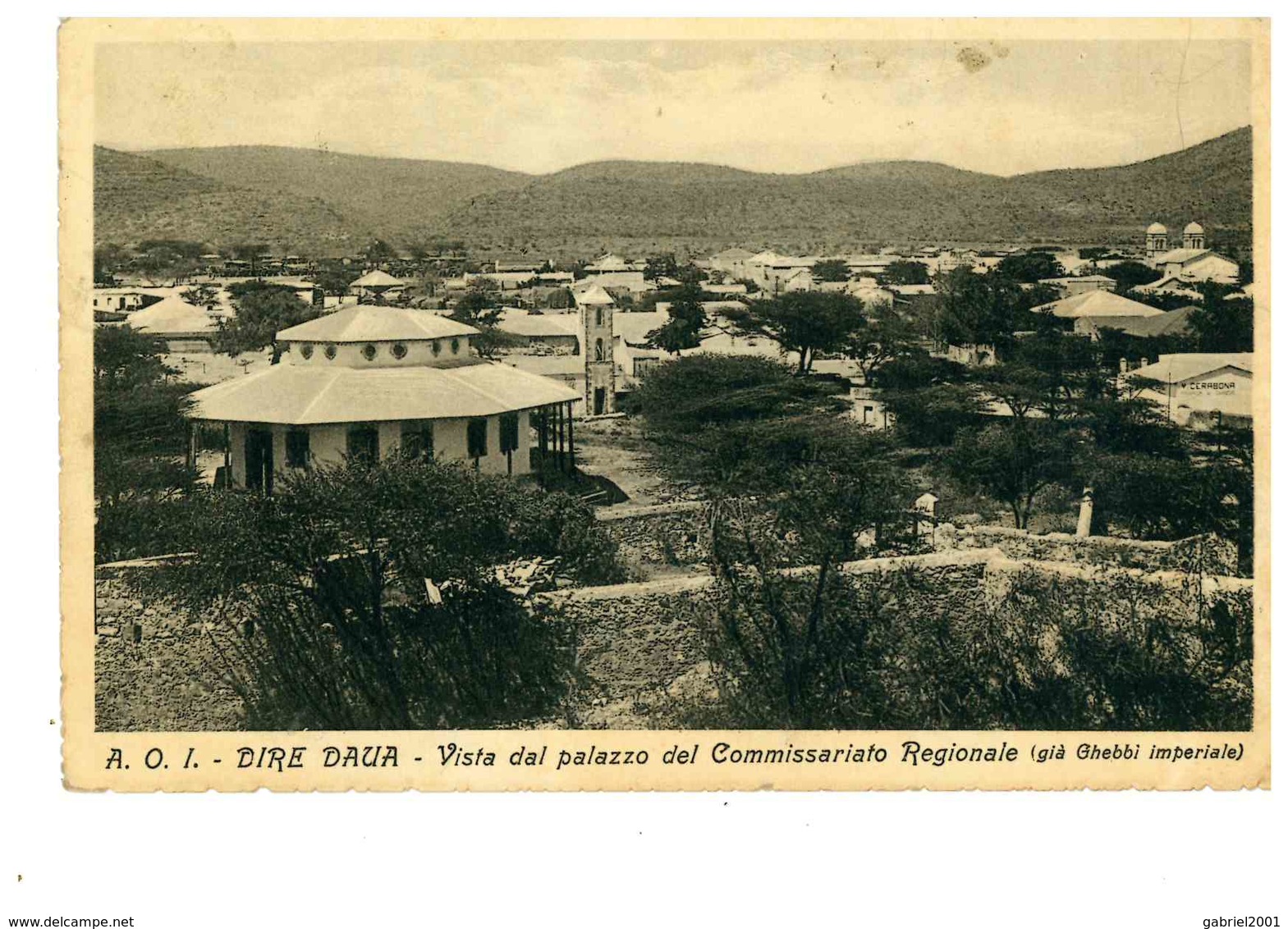 SOMALIA  ITALIANA - DIRE DAUA - Somalia