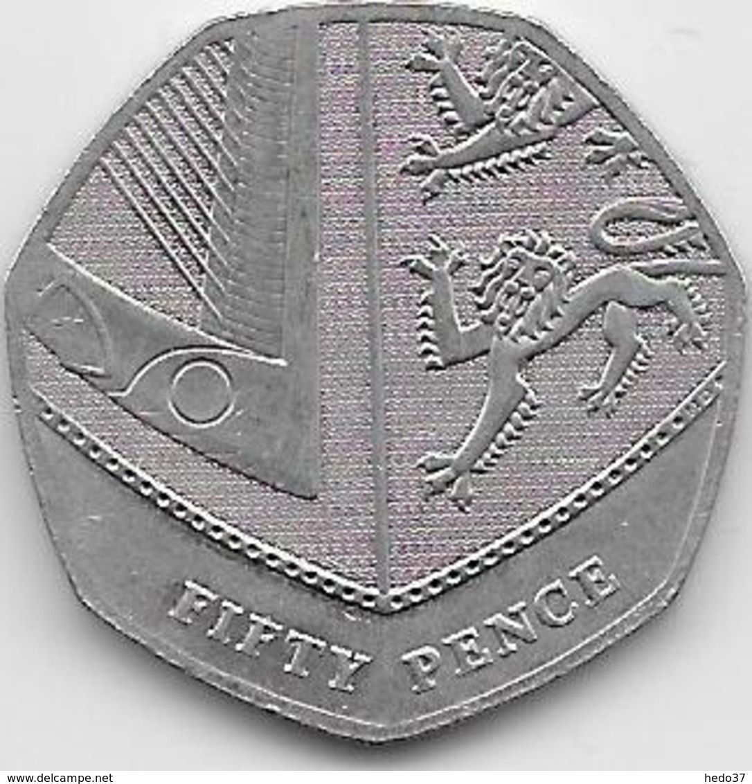 Grande Bretagne - 50 Pence - 2008 - 50 Pence
