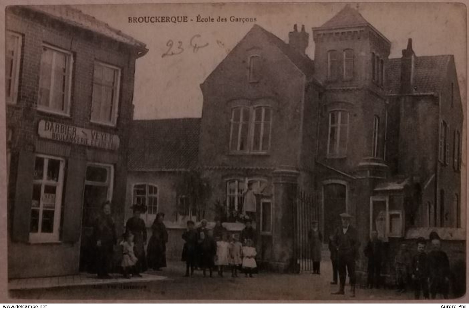 Brouckerque Ecole Des Garçons (Barbier, Boulangerie Et épicerie) - Grande Synthe