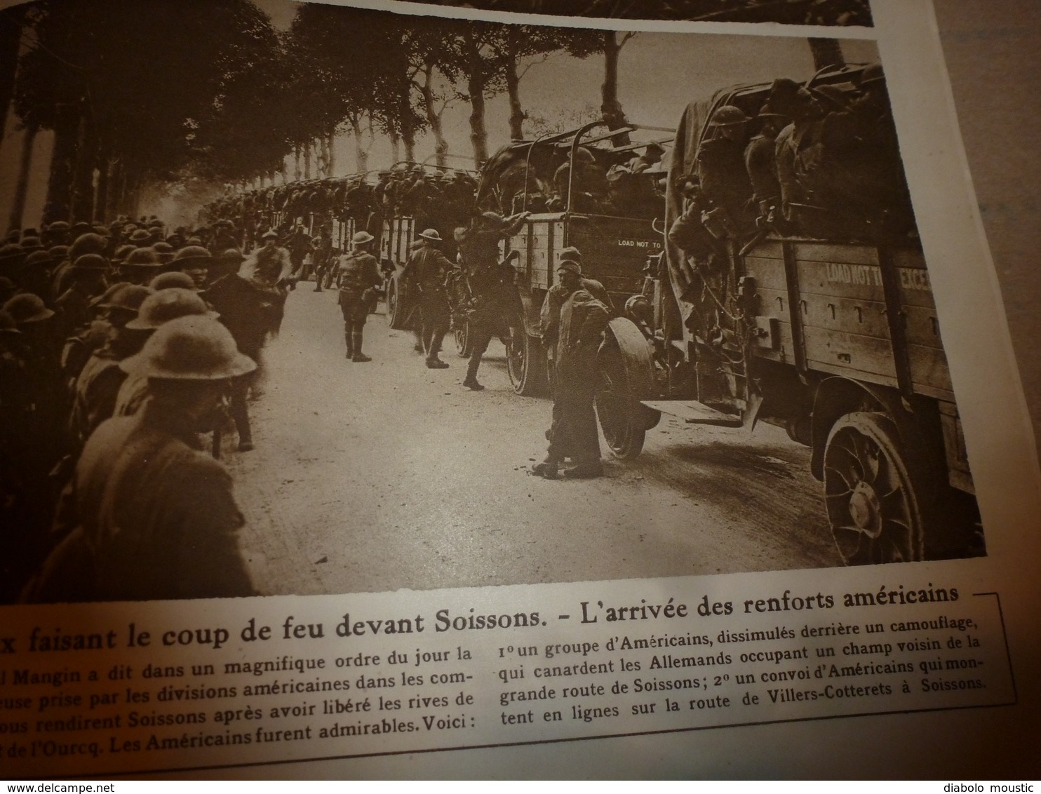 1918 LE MIROIR:Morisel,Moreuil;Les canadiens et Australiens à Chaulnes; Les AMEX; nombreuses photographies; etc