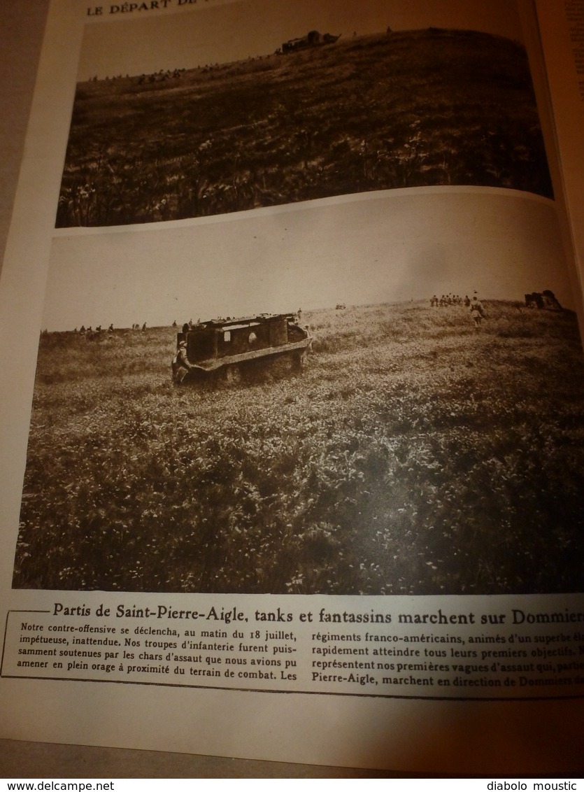 1918 LE MIROIR:Soldats Hindous Et Sénégalais; Scots Soldiers (écossais);Les Chasseurs Alpins; Etc - Français