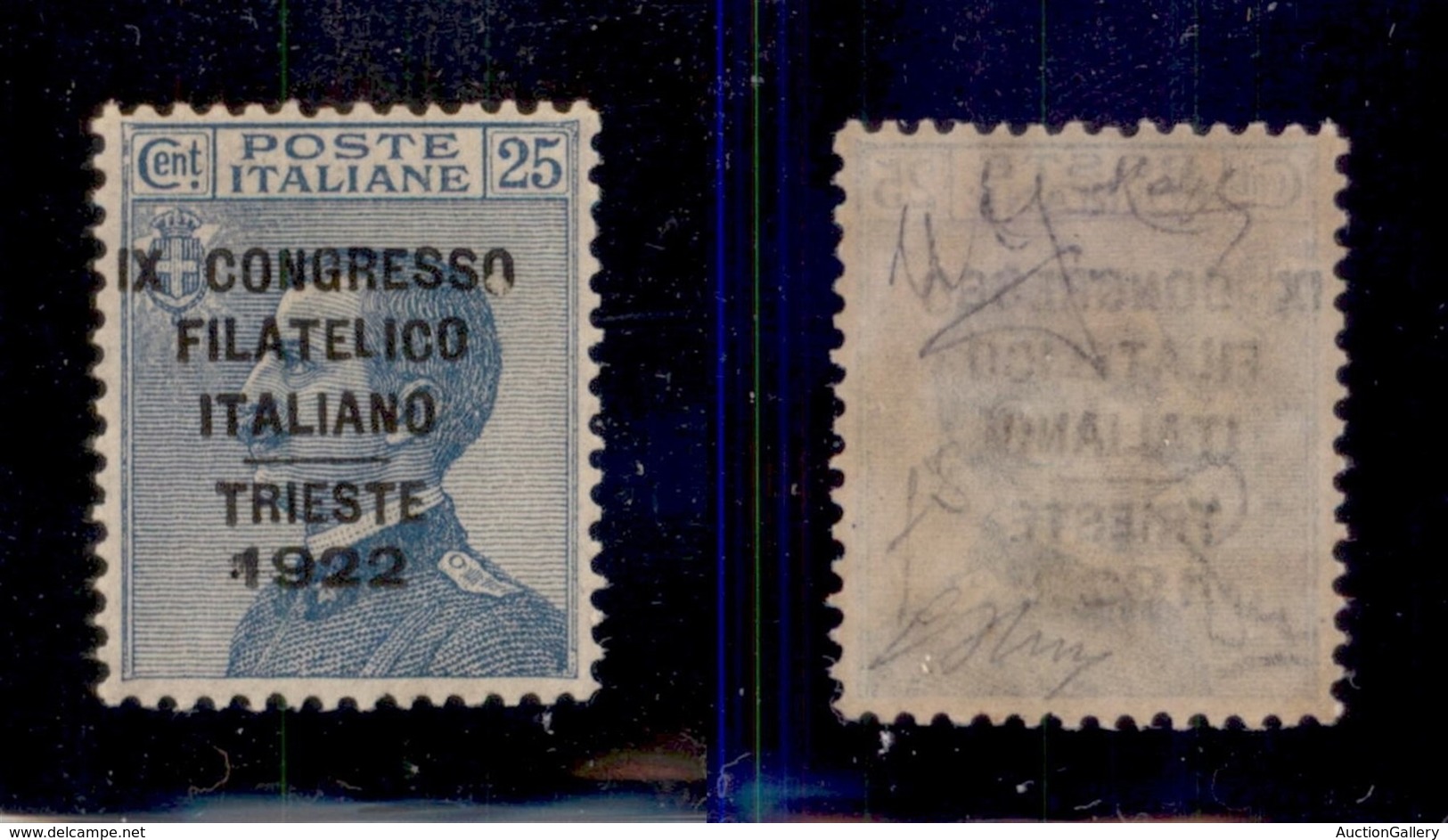 REGNO D'ITALIA - REGNO - 1922 - 25 Cent Congresso Filatelico (125) - Gomma Integra - Ben Centrato - Autres & Non Classés