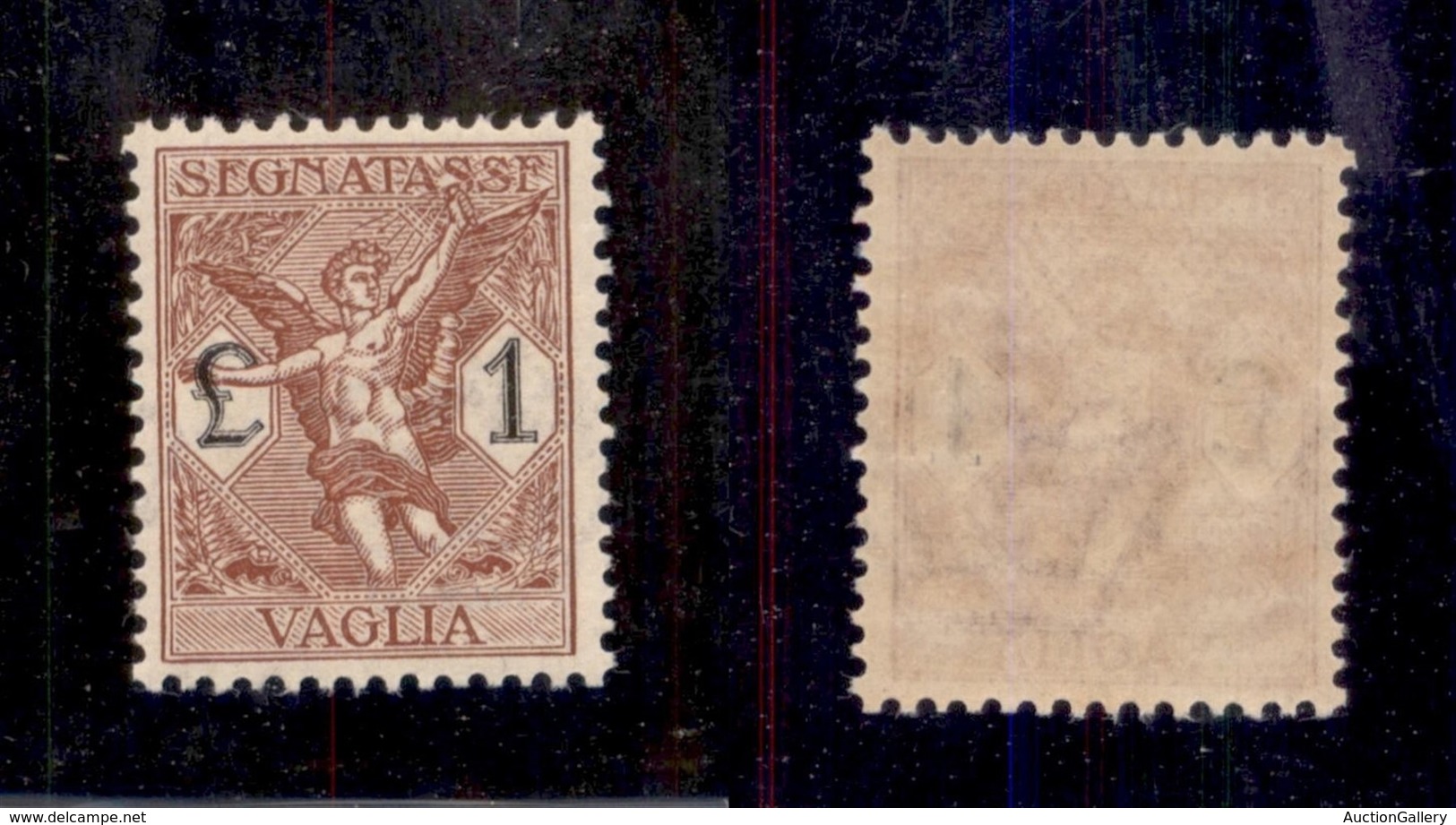 REGNO D'ITALIA - REGNO - 1924 - Segnatasse Vaglia - 1 Lira (4) - Gomma Integra - Other & Unclassified