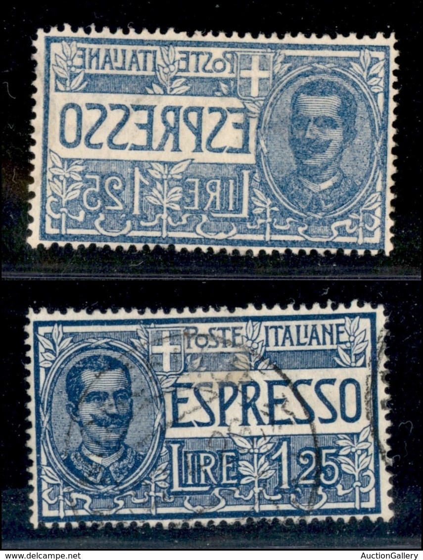 REGNO D'ITALIA - ESPRESSI - 1926 - 1,25 Lire Espresso (12f) - Usato - Nitido Forte Decalco - Molto Bello E Ben Centrato - Other & Unclassified