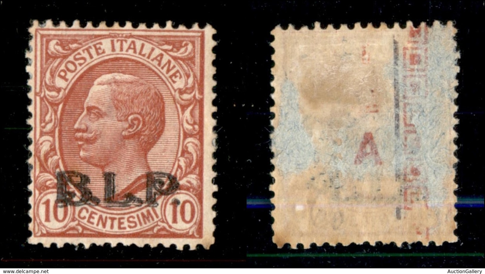 REGNO D'ITALIA - BLP - 1923 - 10 Cent BLP (13B - Bruno) - Gomma Parziale (120) - Other & Unclassified