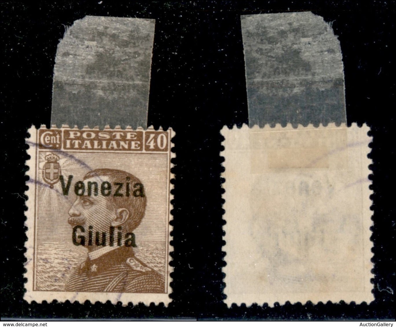 OCCUPAZIONI - VENEZIA GIULIA - 1918 - 40 Cent (25) - Usato (70) - Venezia Giuliana