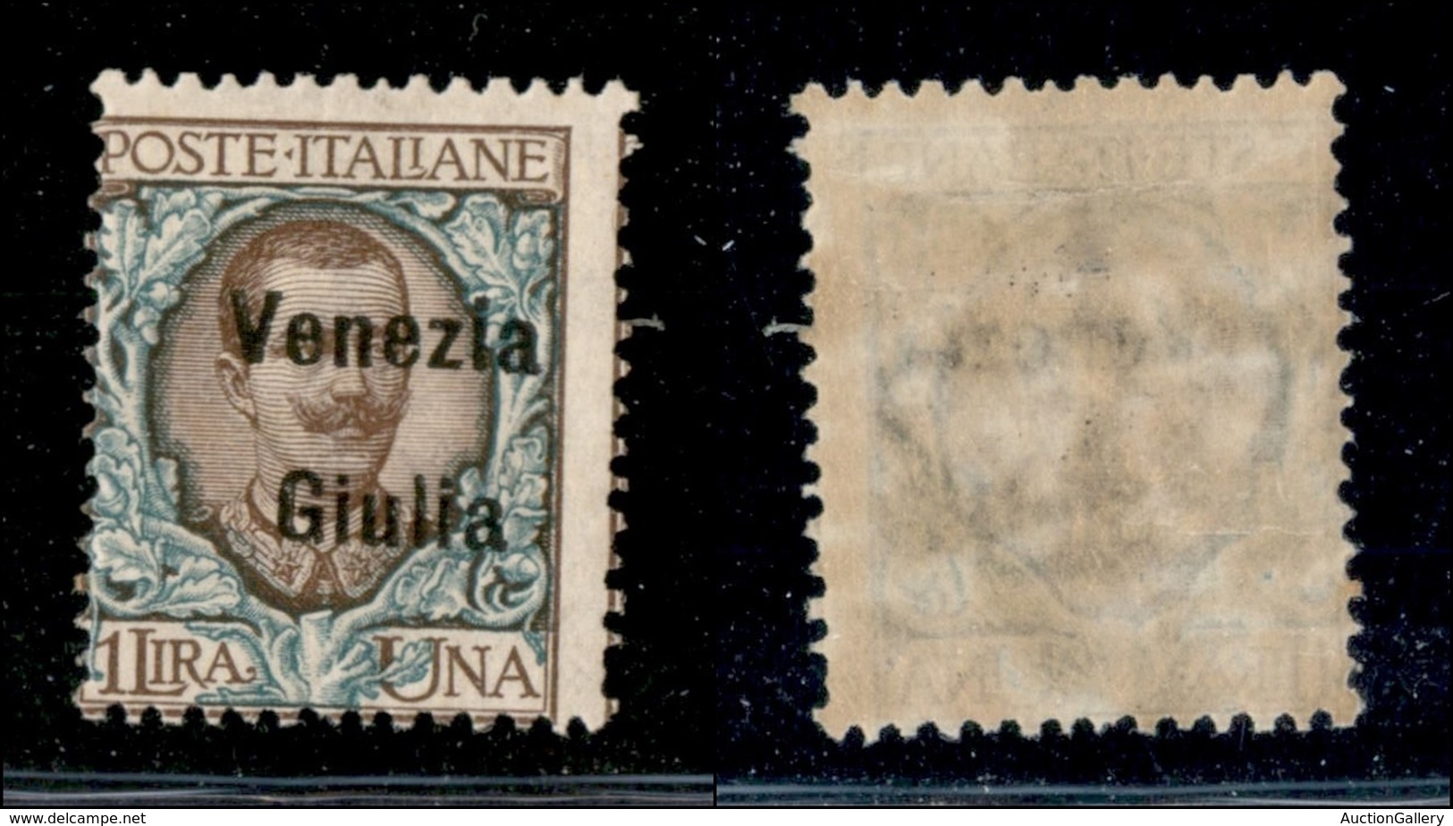 OCCUPAZIONI - VENEZIA GIULIA - 1918 - 1 Lira (29) - Gomma Originale (140) - Venezia Giulia