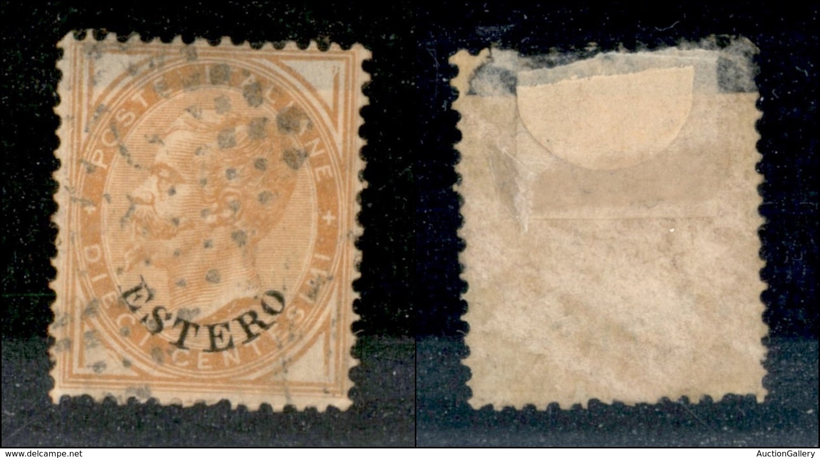 UFFICI POSTALI ESTERO - LEVANTE - 1874 - 10 Cent Estero (4) - Usato (150) - Other & Unclassified