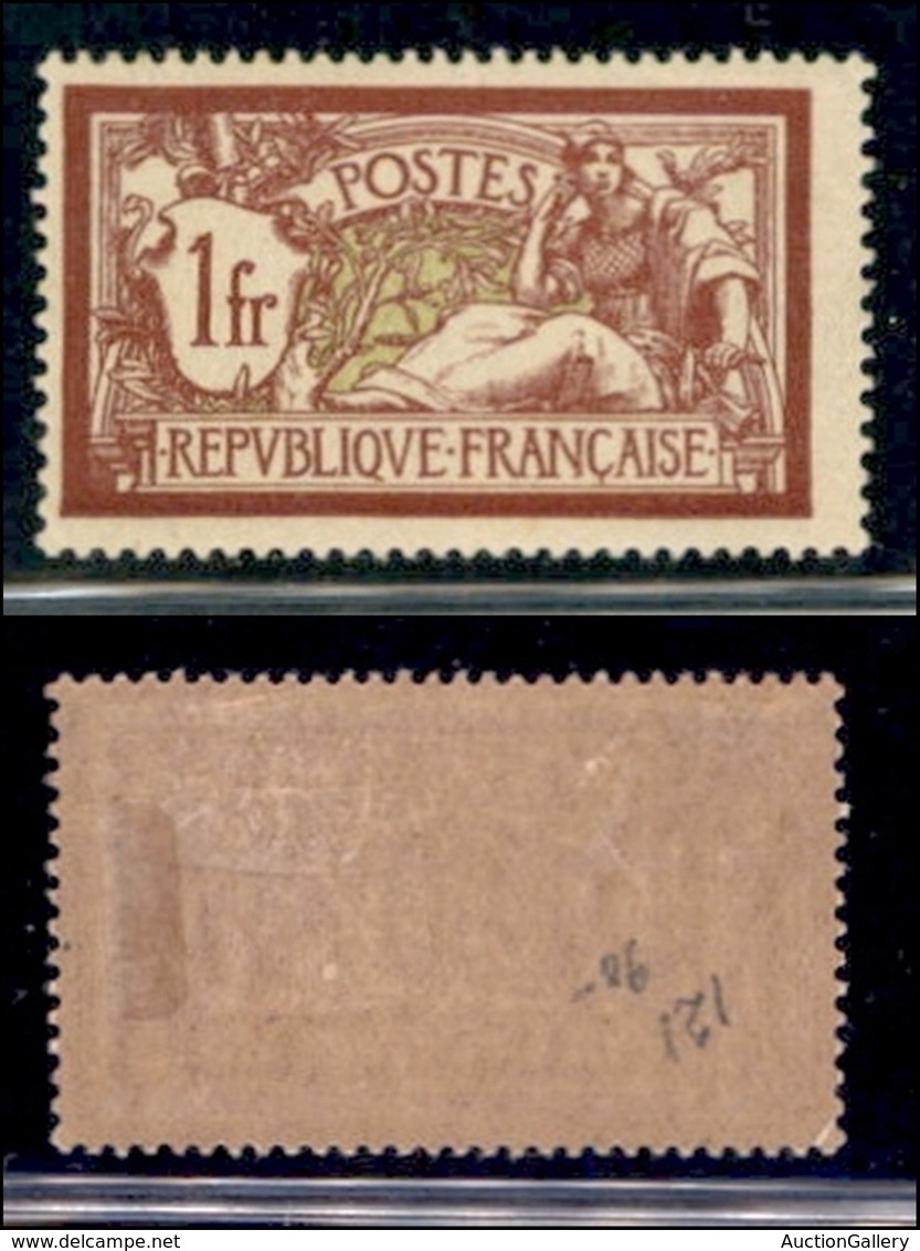 ESTERO - FRANCIA - 1900 - 1 Franco Merson (98x) - Gomma Originale (35) - Sonstige & Ohne Zuordnung