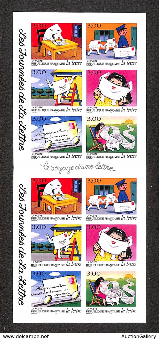 ESTERO - FRANCIA - 1997 - Les Journèes De La Lettre (3209/3214) - Foglietto Autoadesivo - Nuovo - Sonstige & Ohne Zuordnung