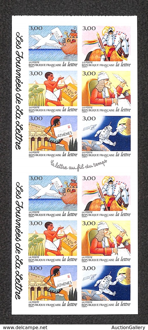 ESTERO - FRANCIA - 1998 - Les Journèes De La Lettre (3296/3301) - Foglietto Autoadesivo - Nuovo - Autres & Non Classés