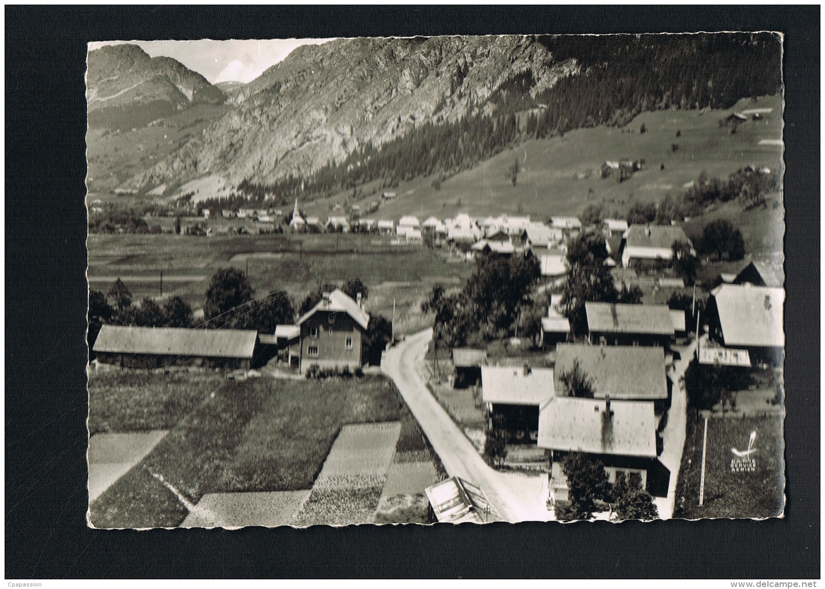 74- En Avion Au Dessus  De La LA CHAPELLE-d'ABONDANCE - Hte Savoie- Vue Générale - Edit LAPIE N° 9-  -Recto Verso- - La Chapelle-d'Abondance