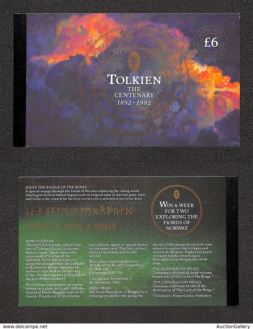 ESTERO - GRAN BRETAGNA - 1992 - Prestige Booklet (DX14) - "Tolkien" - Other & Unclassified