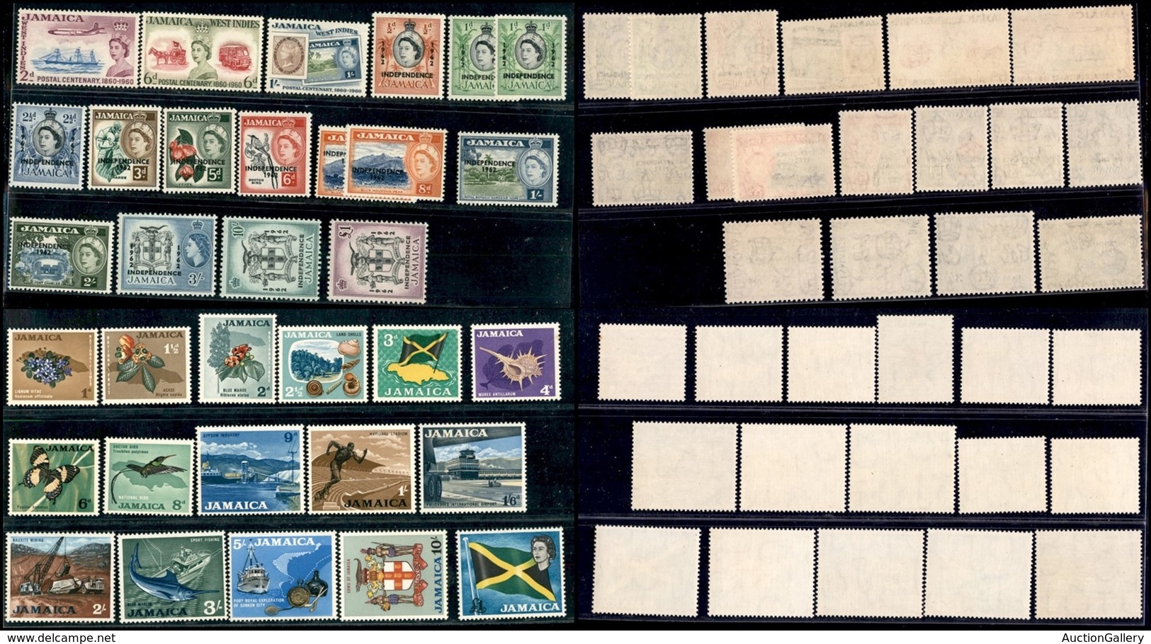 ESTERO - JAMAICA - 1960/1964 - Piccolo Insieme Di 3 Serie Complete Del Periodod - Gomma Integra (45) - Other & Unclassified