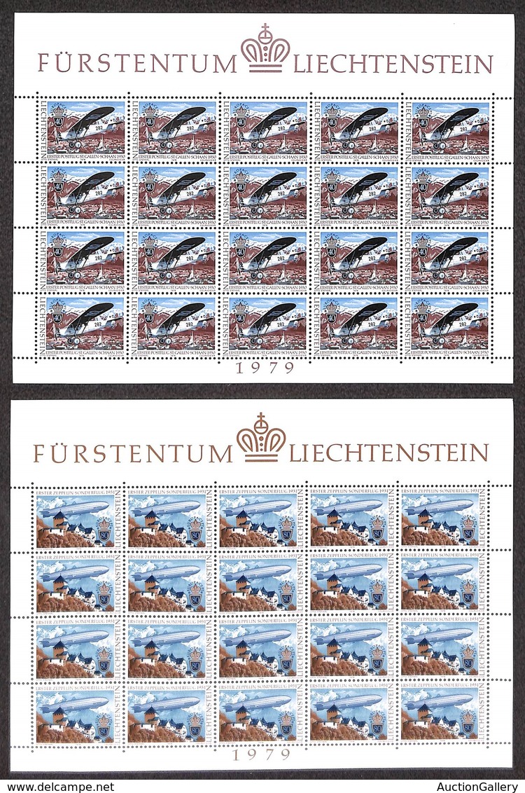 ESTERO - LIECHTENSTEIN - 1979 - Europa (723/724) - Serie Completa In Minifogli - Gomma Integra - Sonstige & Ohne Zuordnung