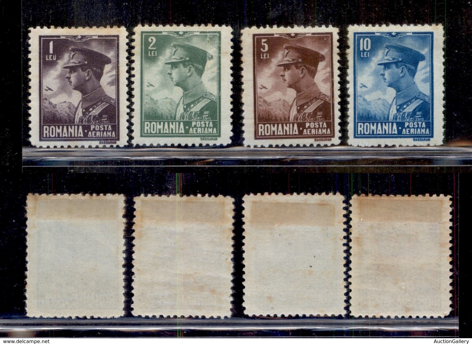 ESTERO - ROMANIA  - 1930 - Carlo II Posta Aerea (389/392) - Serie Completa - Gomma Originale - Other & Unclassified