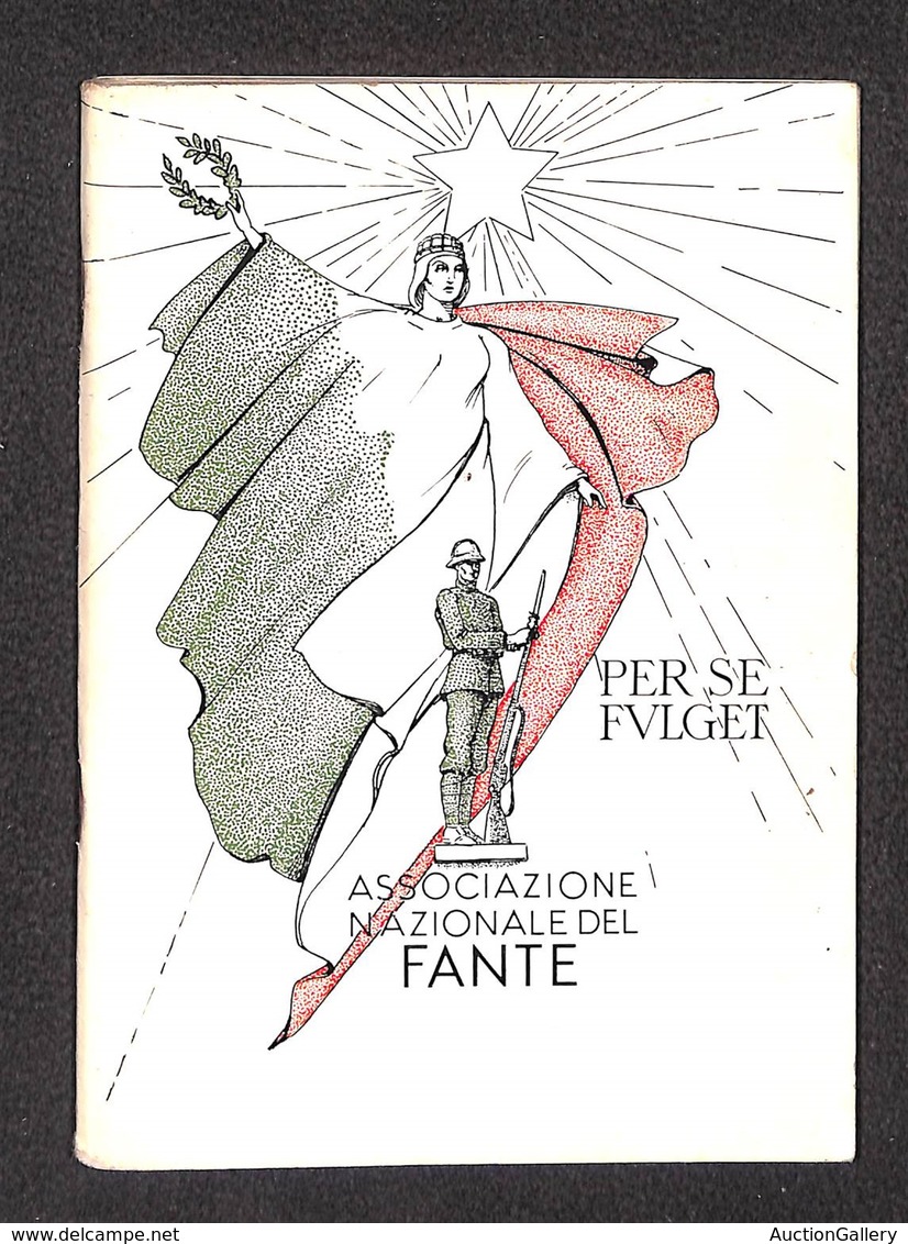 VARIE  - VARIE  - 1960 - Associazione Nazionale Del Fante - Libretto Dei Canti Del Soldato Con Illustrazioni Pubblicitar - Vorphilatelie