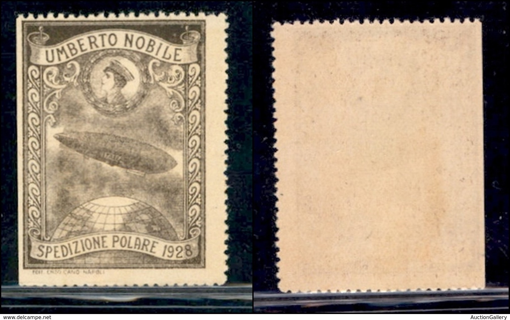 VARIE  - VARIE  - Erinnofilia - 1928 - Spedizione Artica - Etichetta Chiudilettere - Gomma Integra - Préphilatélie