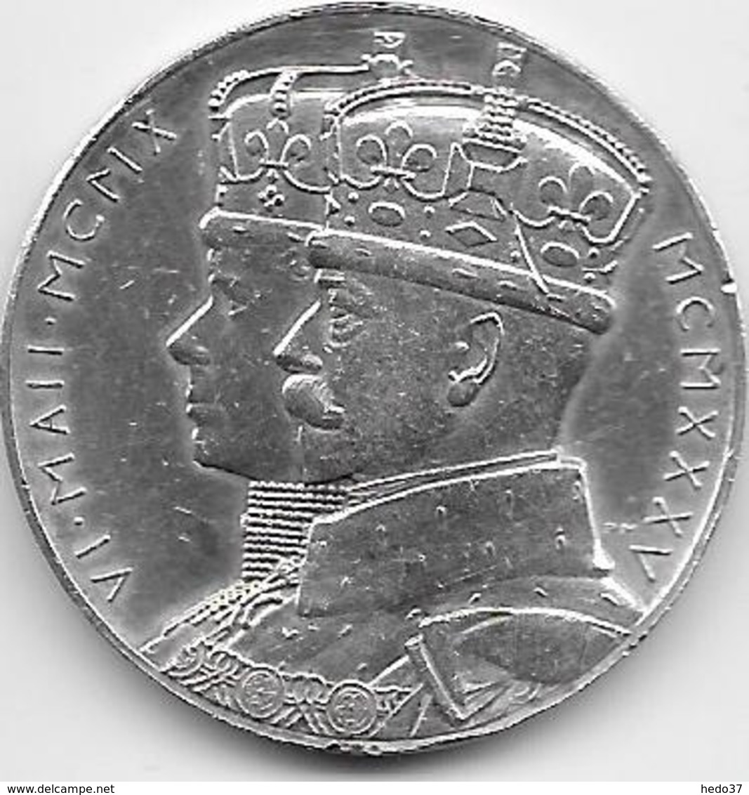 Grande Bretagne - Jubilée Georges V & Mary - 1935 - Argent - Royaux/De Noblesse