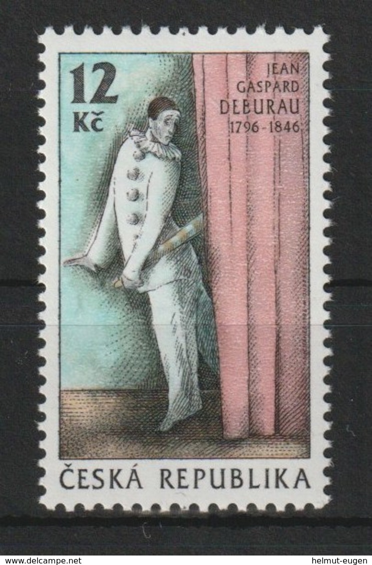 MiNr. 115 Tschechische Republik: 1996, 15. Mai. 200. Geburtstag Von Jean Gaspard Deburau. - Ungebraucht