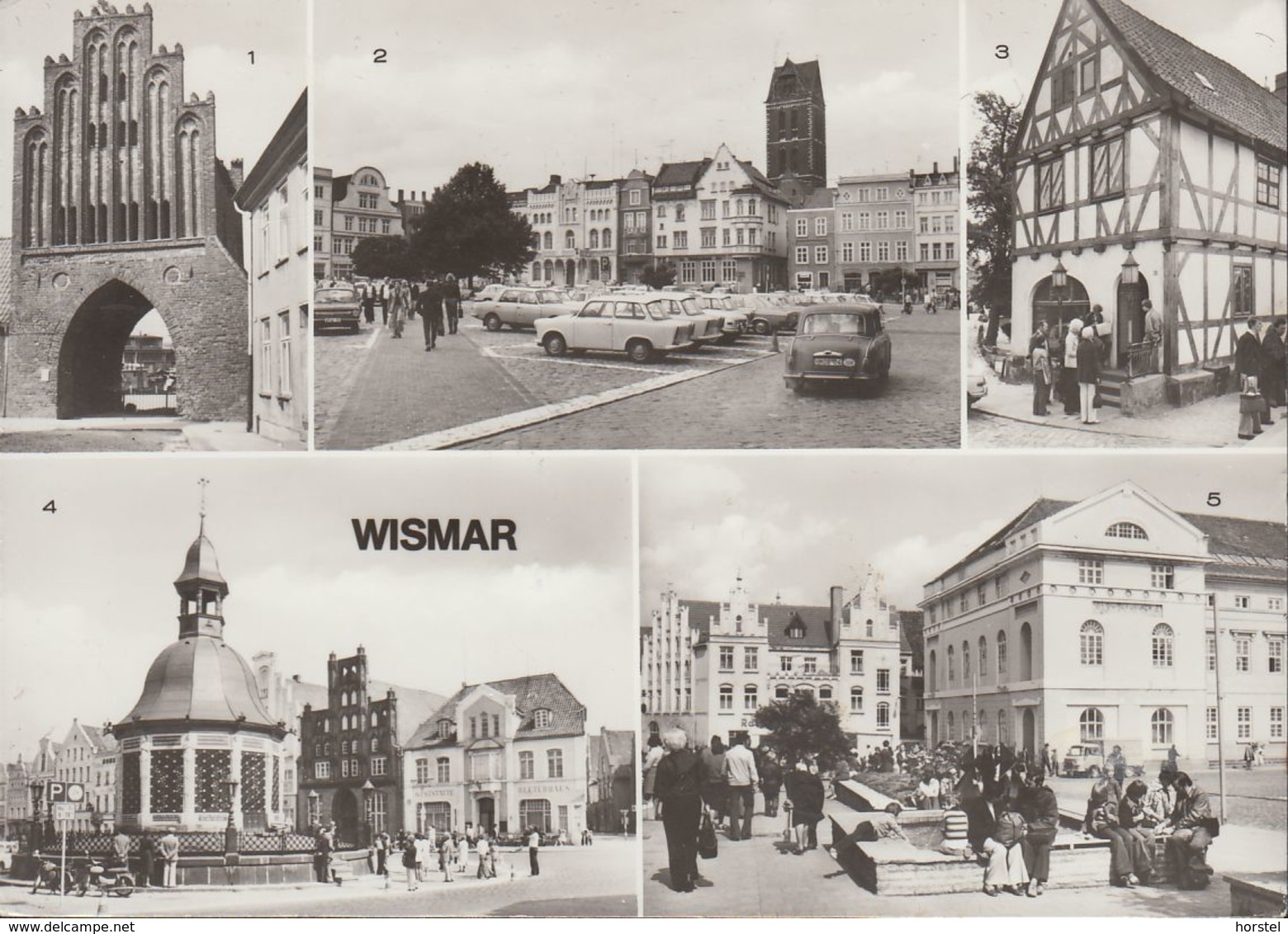 D-23966 Wismar - Alte Ansichten - Cars - Trabant - Wismar